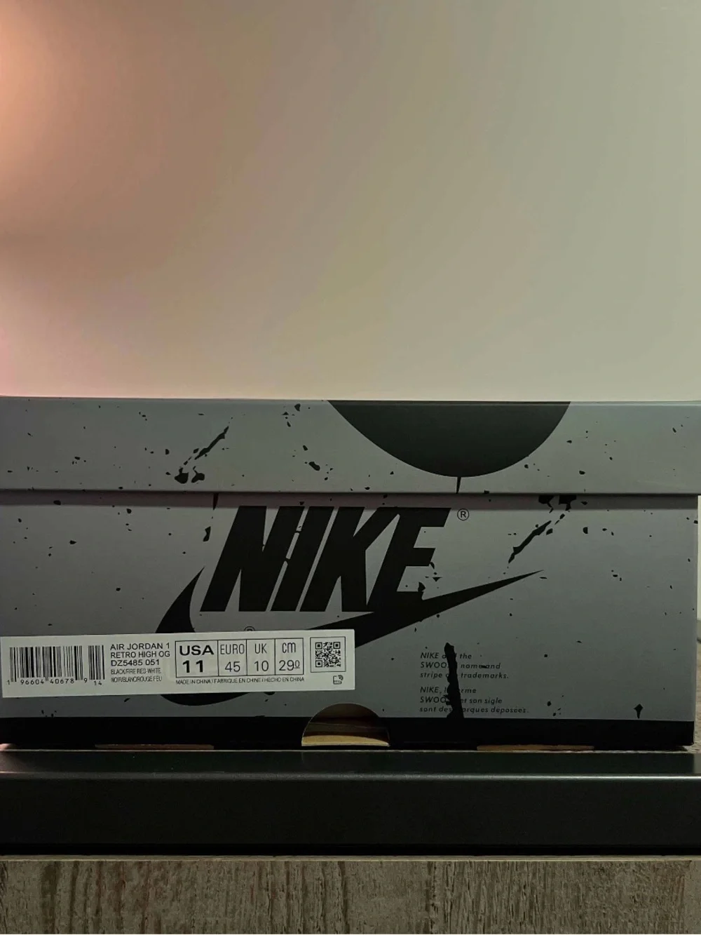 Nike Air Jordan 1 Retro High OG ‘Washed Black’